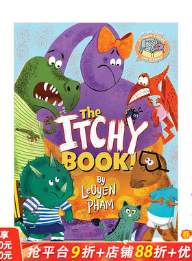 【现货】痒痒的书! The Itchy Book! 幼儿儿童趣味故事启蒙绘本 LeUyen Pham 英文原版进口 图书