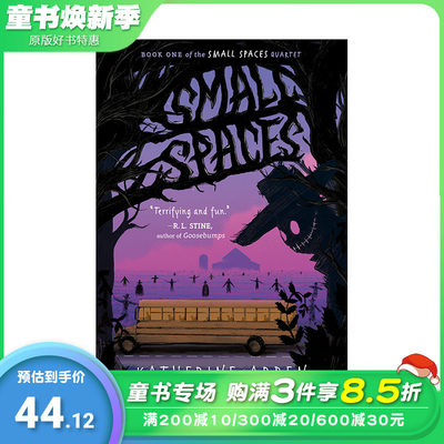 【预售】Small Spaces 小空间 英文儿童章节书阅读 冒险 鬼故事 Katherine Arden 12岁以上 原版正版进口图书书籍