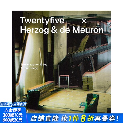 【现货】英文原版 赫尔佐格和德梅隆：25个重要项目 Twentyfive x Herzog & de Meuron 建筑设计 正版进口书籍画册 善优图书