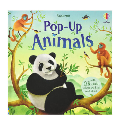 【现货】动物Animals 3-6岁儿童趣味翻翻立体绘本书 英文原版 早教启蒙读物睡前故事【善优童书】