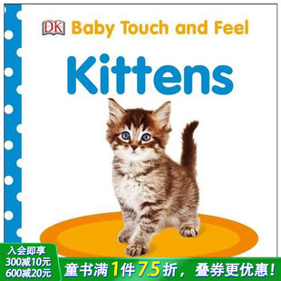 Touch and 小猫 预售 善优童书 触摸书 Baby Kittens Feel