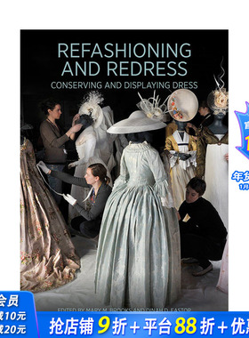 【预售】Refashioning and Redressing，再现服装史  英文时尚服装设计 正版进口书籍 善优图书