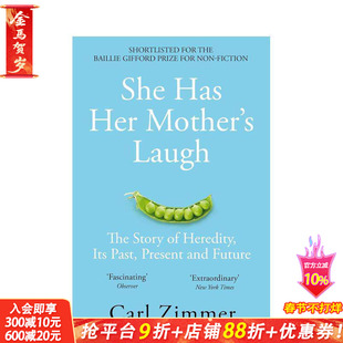 【现货】She Has Her Mother‘s Laugh她笑如其母:遗传的力量、变异和潜力