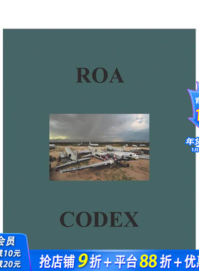 【预售】街头艺术家ROA ROA Codex 原版英文艺术画册画集 正版进口书