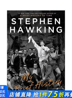 【现货】MY BRIEF HISTORY 我的简史 Hawking斯蒂芬·霍金自传 原版