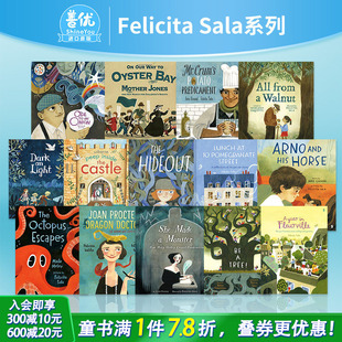 Hideout 英文儿童进口书 Sala艺术插画绘本 春意盎然 失物大追捕等 做一棵树 Felicita 可选拍 趣味科普想象力故事 The 现货