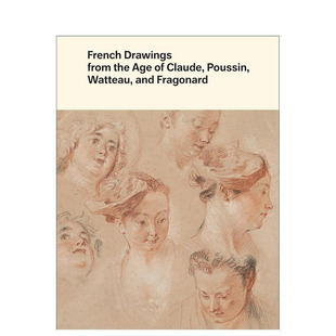 普桑 Age Claude Watteau英文藝術 from 法國繪畫 Poussin French 華托和弗拉戈納爾時代 the Drawings 克勞德 現貨