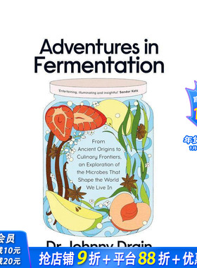 【预售】发酵探险：探索塑造我们生活的微生物 Adventures in Fermentation 原版英文社会科学 正版进口书
