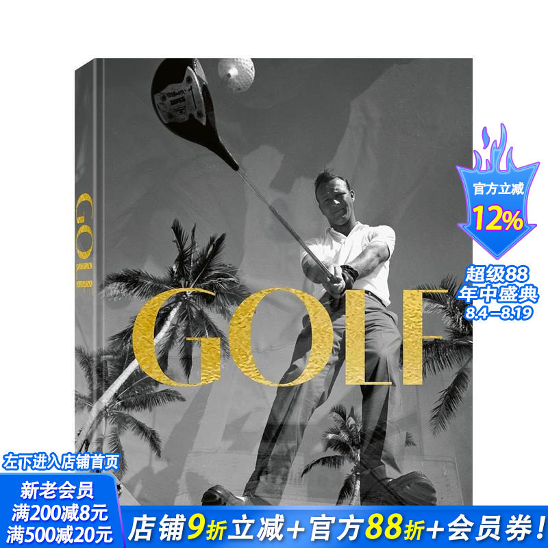 【预售】高尔夫之书:致敬高尔夫目的地、装备与偶像The GOLF Book:A Tribute to Golf’s Finest Destinations英文运动正版进口书