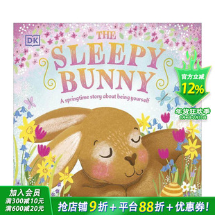 【预售】沉睡的小兔 【First Seasonal Stories】The Sleepy Bunny 英文儿童插画故事绘本 进口童书