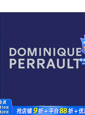 【预售】多米尼克·佩罗：梦想·作品·宣言 Dominique Perrault:Dreams Works Manifestos 原版英文建筑设计 正版进口书