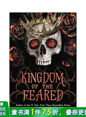 【预售】恐惧王国 Kingdom of the Feared 12岁+英文小说故事 英语阅读拓展读物 进口童书