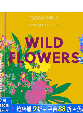 【预售】野花 【Floramour】Wild Flowers 原版英文摄影 正版进口书