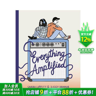 【现货】青春放大器：成长图像小说 Everything Amplified 英文儿童漫画故事 英语拓展阅读进口书