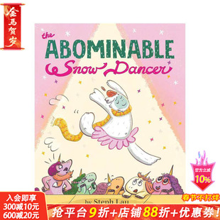 【预售】雪怪舞者 The Abominable Snow Dancer 英文儿童插画故事绘本 进口童书