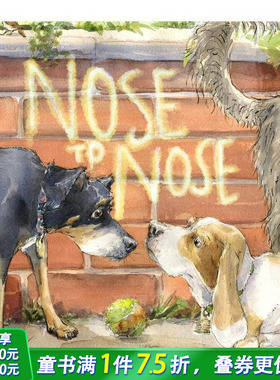 【现货】鼻尖相碰  社交能力培养 Nose to Nose 亚马逊年度作家Thyra Heder 英文儿童插画故事绘本 进口童书