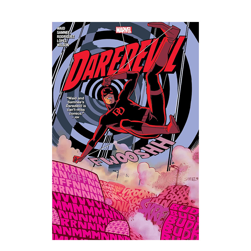 【现货】英文漫画 夜魔侠/超胆侠 BY WAID & SAMNEE 选集卷2 DAREDEVIL BY WAID & SAMNEE OMNIBUS VOL.2 漫威正版进口书