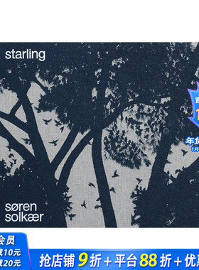 【现货】丹麦摄影师S?ren Solk?r：椋鸟 S?ren Solk?r: Starling 原版英文摄影自然景观 正版进口书