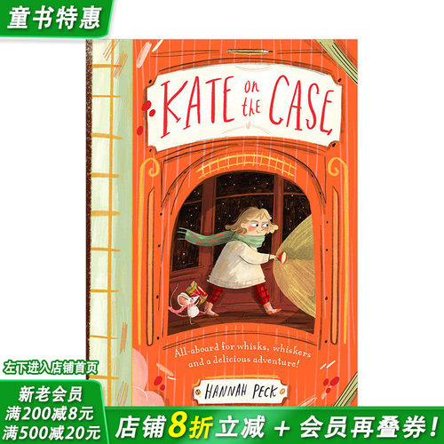 【现货】在办案的凯特Kate on the Case 6岁以上少儿故事读物 英文原版 英语阅读训练 图书