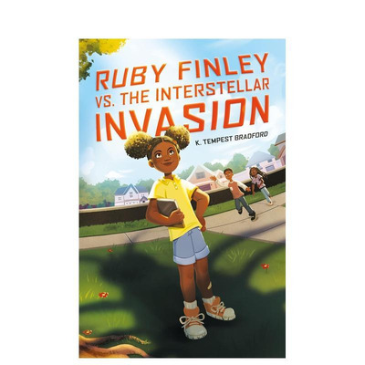 【预售】鲁比?芬利大战星际入侵 Ruby Finley vs. the Interstellar Invasion 英文儿童桥梁章节故事 英语拓展阅读进口书