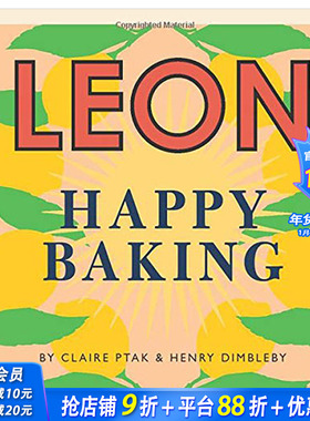 【现货】【Happy Leons】Leon Happy Baking 莱昂快乐烘焙 餐饮食谱
