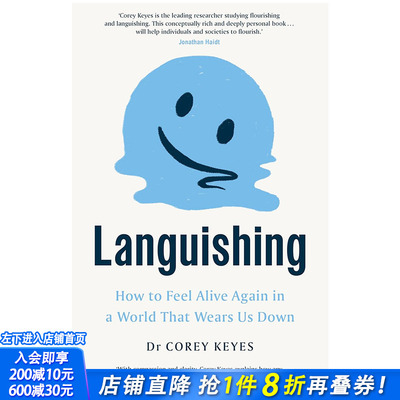 【现货】日渐衰弱 Languishing 原版英文心灵励志 正版进口图书