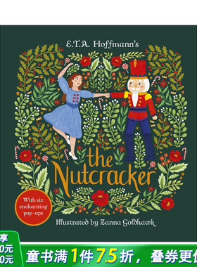 【预售】立体书：胡桃夹子 The Nutcracker: An Enchanting Pop-up Classic (Gilded Fairytales) 原版英文儿童立体 进口童书