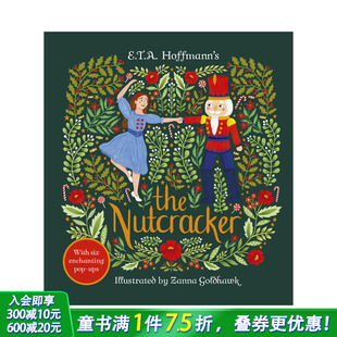 Nutcracker Pop 预售 The 原版 进口童书 Fairytales 立体书：胡桃夹子 Classic Enchanting 英文儿童立体 Gilded