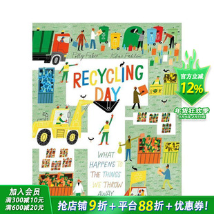 【现货】【认知世界】回收日 【Understanding the World】Recycling Day 垃圾回收 英文儿插画科普绘本 进口童书