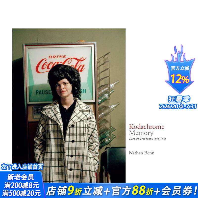 【现货】英文原版 柯达胶卷记忆;1972-1990年间的美国照片 Kodachrome Memory 正版进口书籍