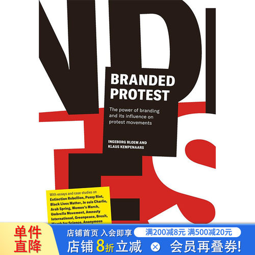 【现货】Branded Protest : The Power of Branding and its Influence on Protest Movements，品牌抗议:Bloem? 商业行销