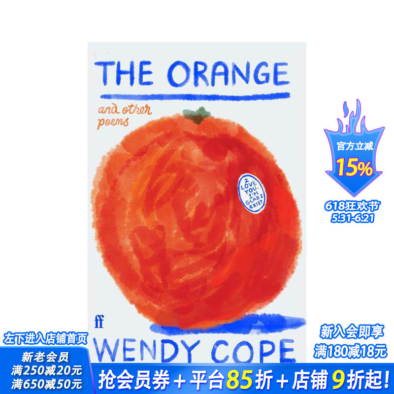 【预售】橙子及其余诗歌 The Orange and other poems 原版英文诗歌 正版进口图书