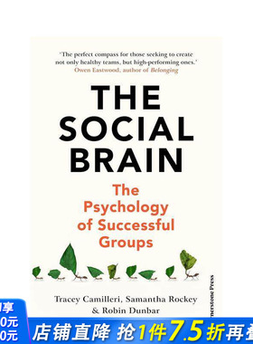 【预售】社交大脑：成功群体的心理 The Social Brain:The Psychology of Successful Groups 英文商业行销 正版进口书