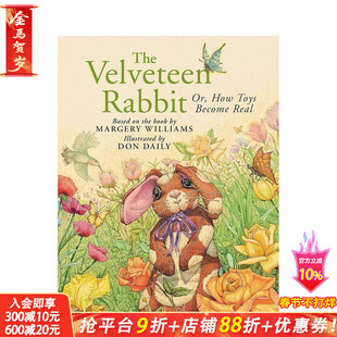 【预售】天鹅绒兔子 The Velveteen Rabbit 英文儿童故事 英语拓展阅读进口童书