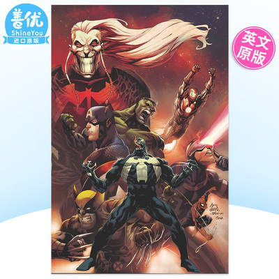 【预售】英文漫画 毒液：凯茨和斯泰格曼 Venomnibus by Cates & Stegman 原版进口书籍 Marvel Comics 善优图书