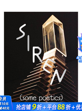 【预售】塞壬（一些诗学） SIREN (Some Poetics) 原版英文艺术画册画集 正版进口图书