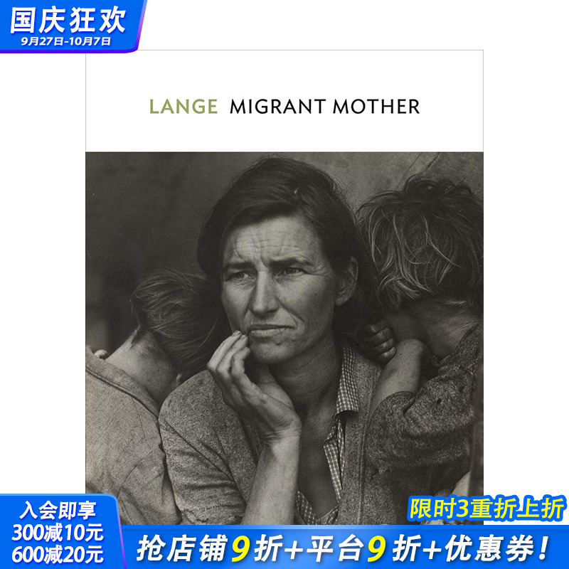 【预售】英文原版 多萝西娅-兰格作品集 【MoMA One】Dorothea Lange 纪实摄影 正版进口书籍艺术画册 善优图书