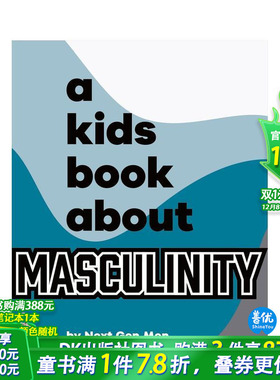 【现货】【给孩子的书】男子气概 【A Kids Book About】Masculinity 价值观塑造 正念引导 概念简述 英文儿童进口书 DK