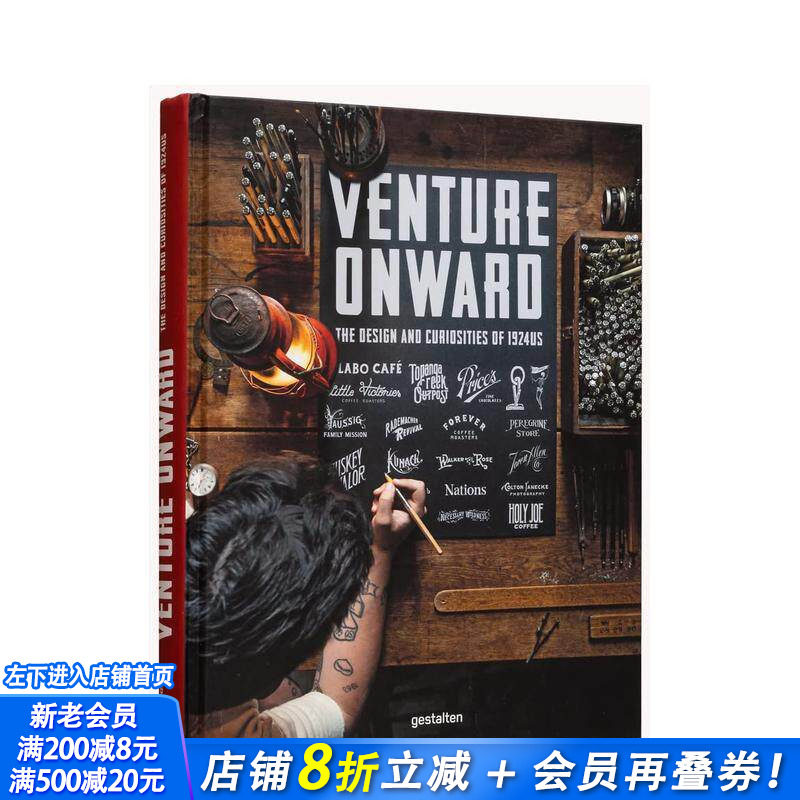【现货】勇往直前:1924年的美国设计及奇闻轶事 Venture Onward 英文原版进口外版图书