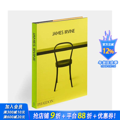 【预售】詹姆斯·欧文 James Irvine 原版英文工业产品设计 正版进口书