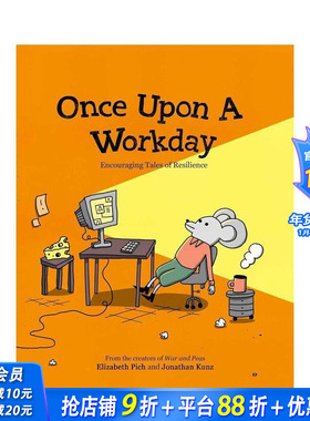 【预售】曾经的工作日：鼓舞人心的故事 Once Upon a Workday 原版英文漫画书 正版进口书