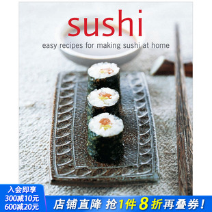 Compact Sushi 寿司集锦 英文原版 日本料理 餐饮食谱 现货