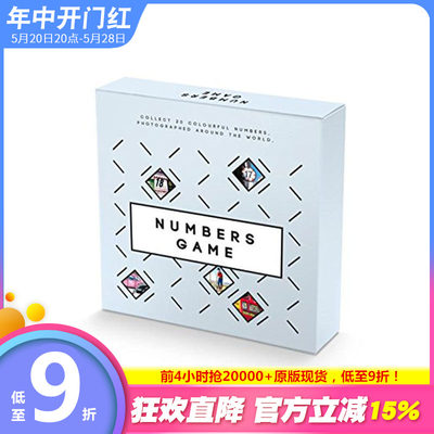 【现货】Numbers Game，数字游戏 英文原版图书籍进口正版 Paul M. Baars and Lilian Van Dongen Torman 平面设计