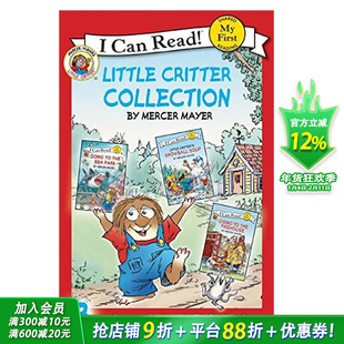 【现货】I Can Read!小毛孩3册套装儿童英语启蒙读物 Little Critter Collection阅读趣味童书适合3-6岁【善优童书】