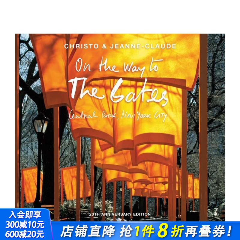 【预售】克里斯托和珍妮·克劳德（20周年纪念版） Christo and Jeanne-Claude 原版英文艺术画册画集 正版进口书