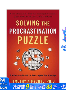 【预售】解决拖延症难题 Solving the Procrastination Puzzle 原版英文生活综合 正版进口书