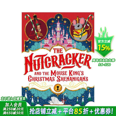 【现货】胡桃夹子 The Nutcracker 英文儿童章节桥梁故事书 英语拓展进口童书