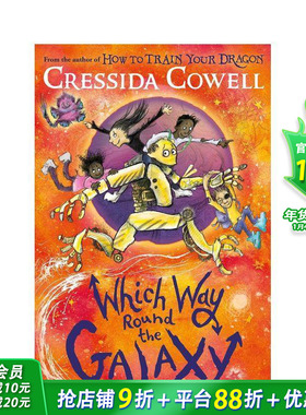 【预售】银河系在哪边 Which Way Round the Galaxy 原版英文儿童章节桥梁故事书 英语拓展阅读进口书