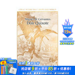 Works Cervantes 现货 that Great 米格尔·塞万提斯 Don Shape Quixote World 唐吉坷德 Miguel 英文原版 英文传记 our