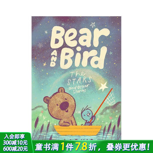 Bird 英文儿童章节书 英国插画师Jarvis 原版 Other Stars and Bear 小熊和小鸟：星星及其它故事 现货